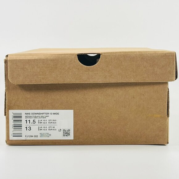 Nike Downshifter 13 WIDE \'Triple Black\' FJ1284-002 Multi Size main image 8